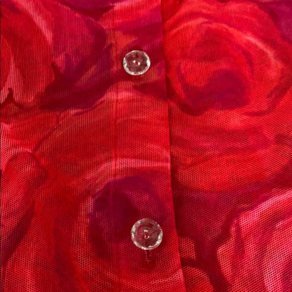 🥭(4 for $15) Girls Rose Bathing Suit Cover Up - Picture 6 of 7